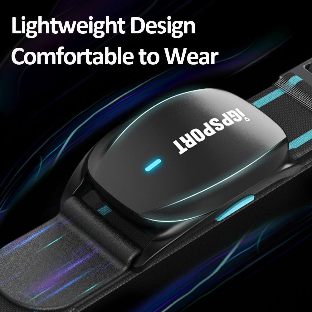 iGPSPORT HR70 Heart Rate Monitor Armband Fitness Running Sport Heart Rate Sensor Bluetooth ANT+ for Cycling Bike Computer BSC300