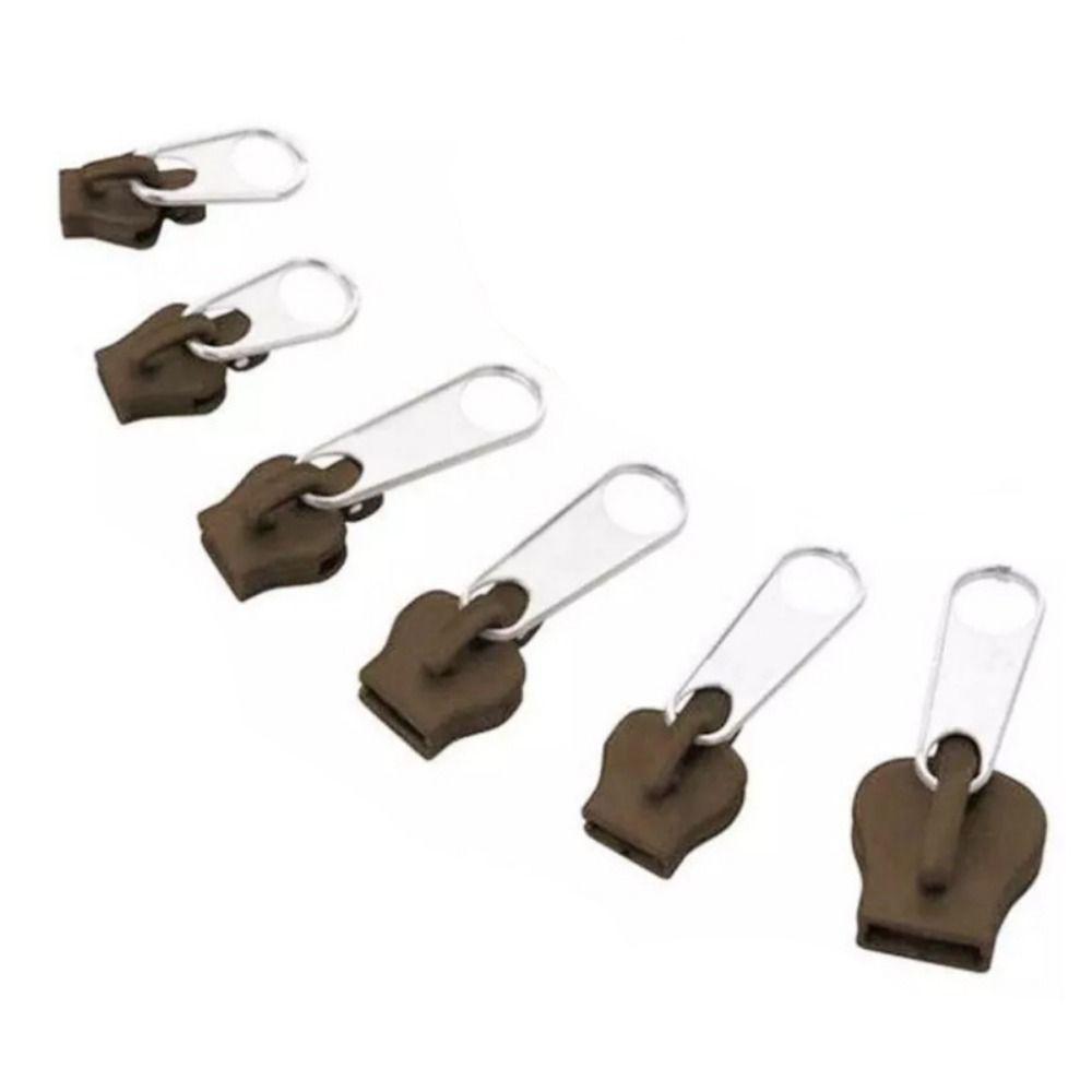Double Sliders Repair Kit Repairing Coats For Sew Sewing Kits Zipper Fastener Slider Teeth Fixer