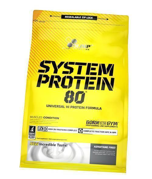 

Багатокомпонентний протеїн, System Protein 80, Olimp Nutrition (29283005) 700g Vanilla