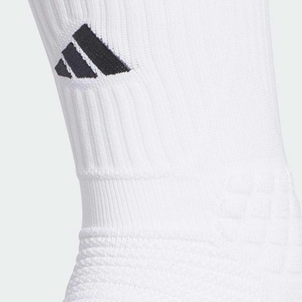 Adidas Sports Basketball Socks Men's White IU2190