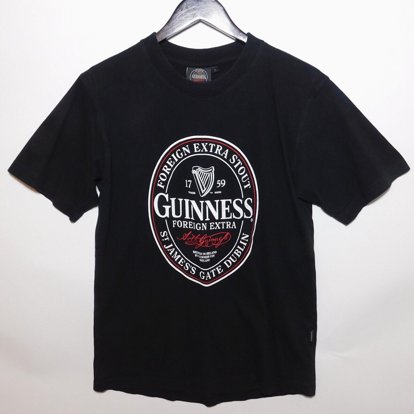 Официальная футболка GUINNESS Foreign Extra Stout Дублин Ирландия Пиво Черная Размер S XXL