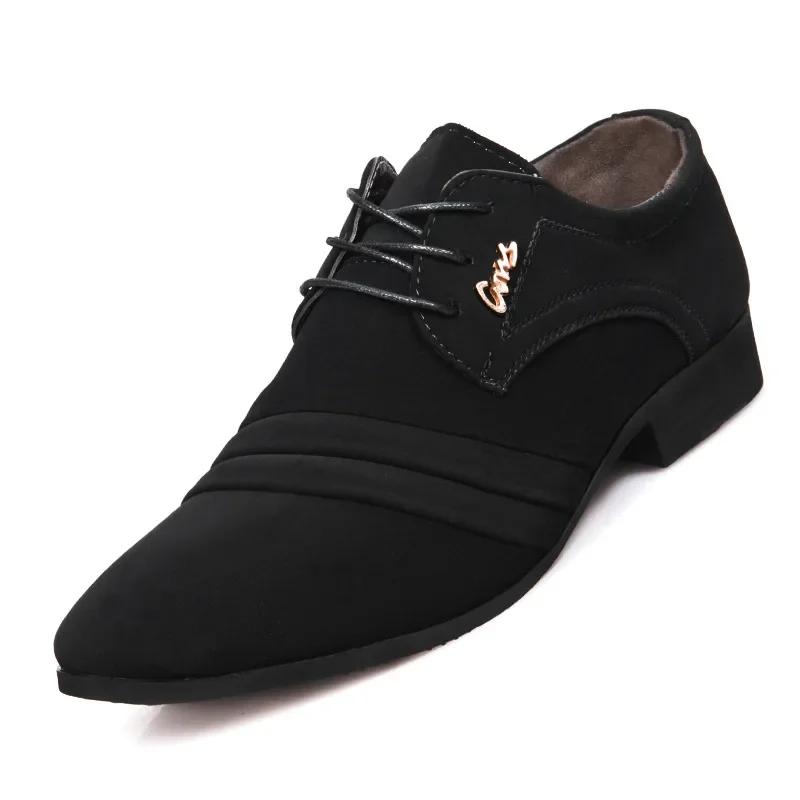 Formelle Oxford-Schuhe für Herren Anzugschuhe Mann Hochzeitsanzug Büroschuhe Herren Zapatillas Hombre Deportiva Mokassin Mann Sneakers