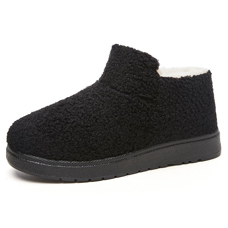 Baumwollschuhe Damen neue Winter Samt verdickte Schuhe Damenschuhe modische vielseitige Schneestiefel kältefest und warme Baumwollstiefel