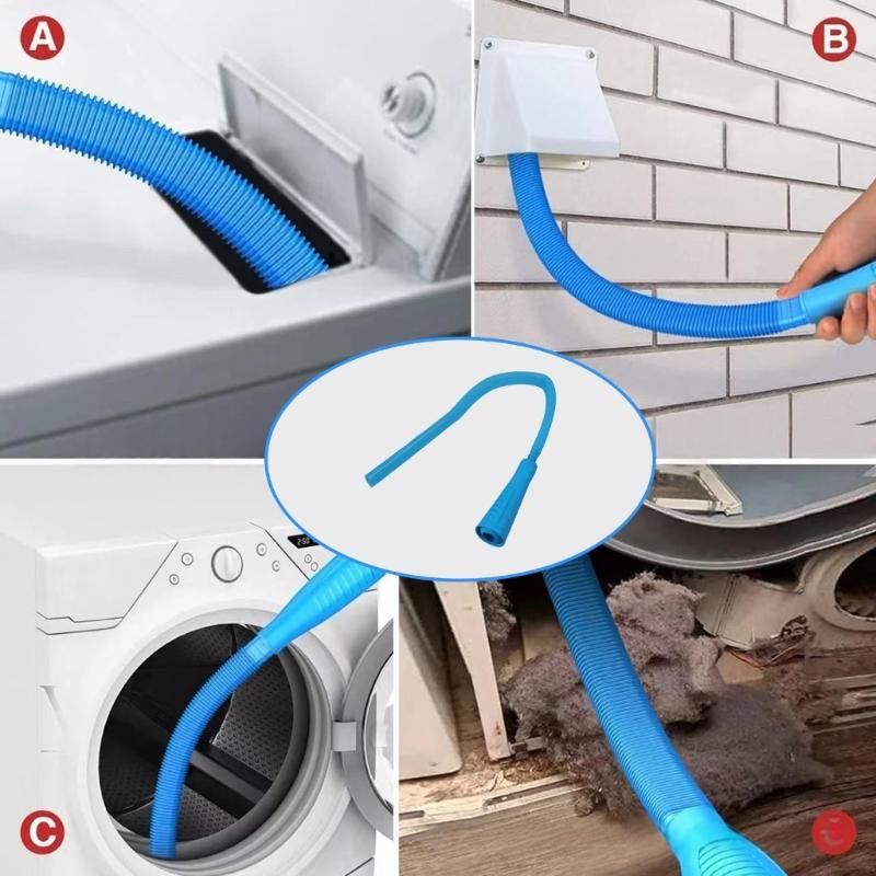 Appliance Maintenance Cleaning Set with Flexible Hose and Brush Extends Equipment Lifespans Reduces Fire Risks