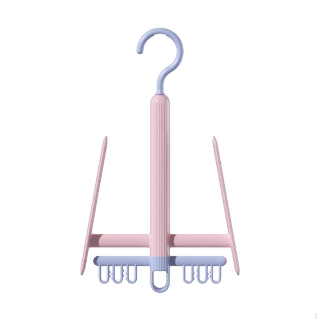 360° Rotating Shoe Hanger for Effective Drying in Various Home Areas