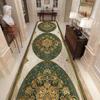 Luxury Marble Corridor Carpet el Hallway Runner Decoration Rugs Living Room Aisle Washable Non-slip Floor Mat izable