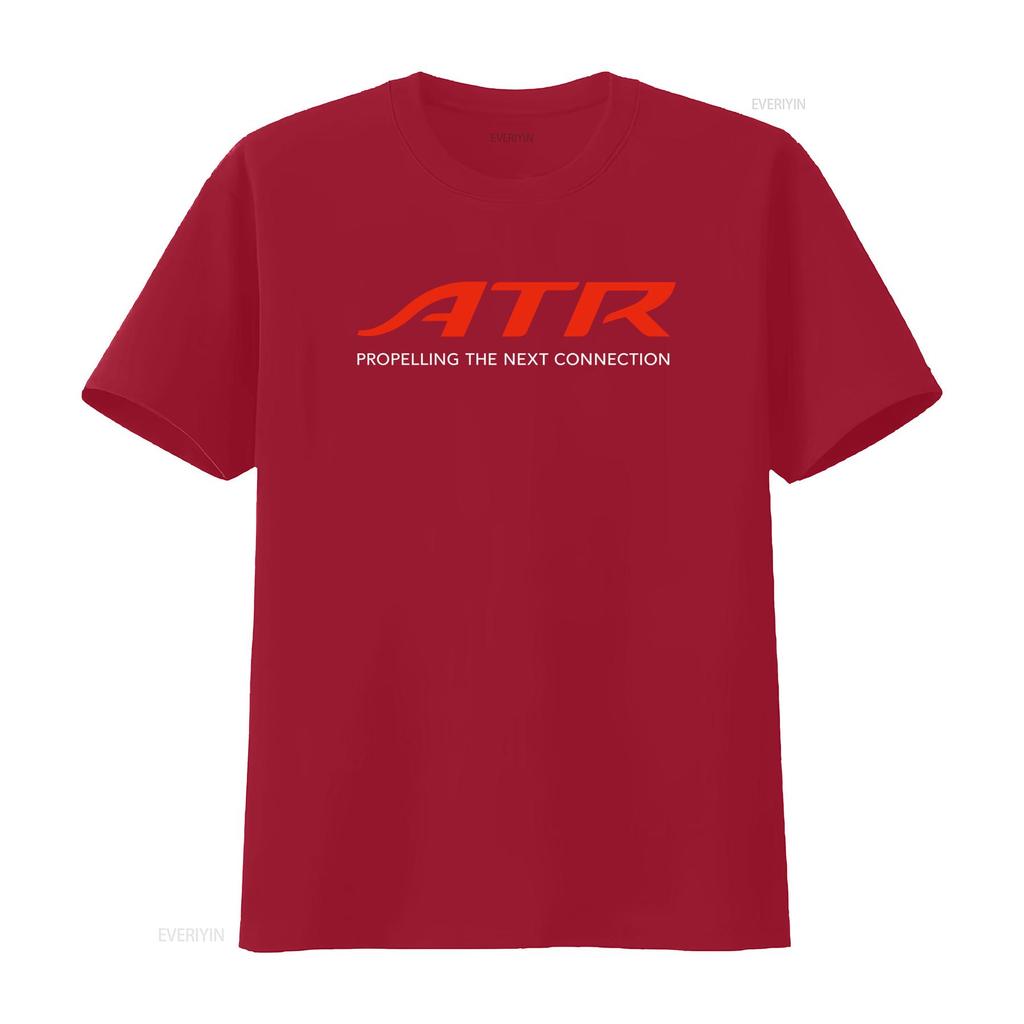 New Atr Logo Active T Shirt American Funny Size S to 5XL Propelling The Next Connection vintage Washed Versatile graphic homme