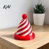 Portable Anxiety Relief Gadgets Spiral Christmas Hat Decompression Toy, 3D Printed Fidget Spinner Educational Toys for Sensory Processing Rotating