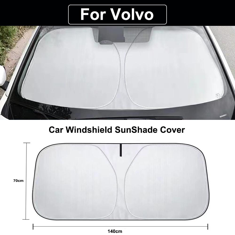 Auto Windschutzscheiben-Sonnenschutzabdeckung für Volvo EX90 XC90 XC40 XC60 V60 V90 S60 S90 C30 S40 V40 Anti-UV Auto Zubehör