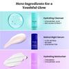 Foxtale Youthful Radiance Travel Kit | Hydrating Cleanser, Retinol Serum & Moisturizer | For Hydration & Radiance | Travel Pouch Included | Pack of 3
