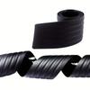 Universal Car Trunk Door Sill Protector, Rubber Strip Sticker Auto Rear Bumper Guard Scratch Protection Bar Black90cm/35.4in