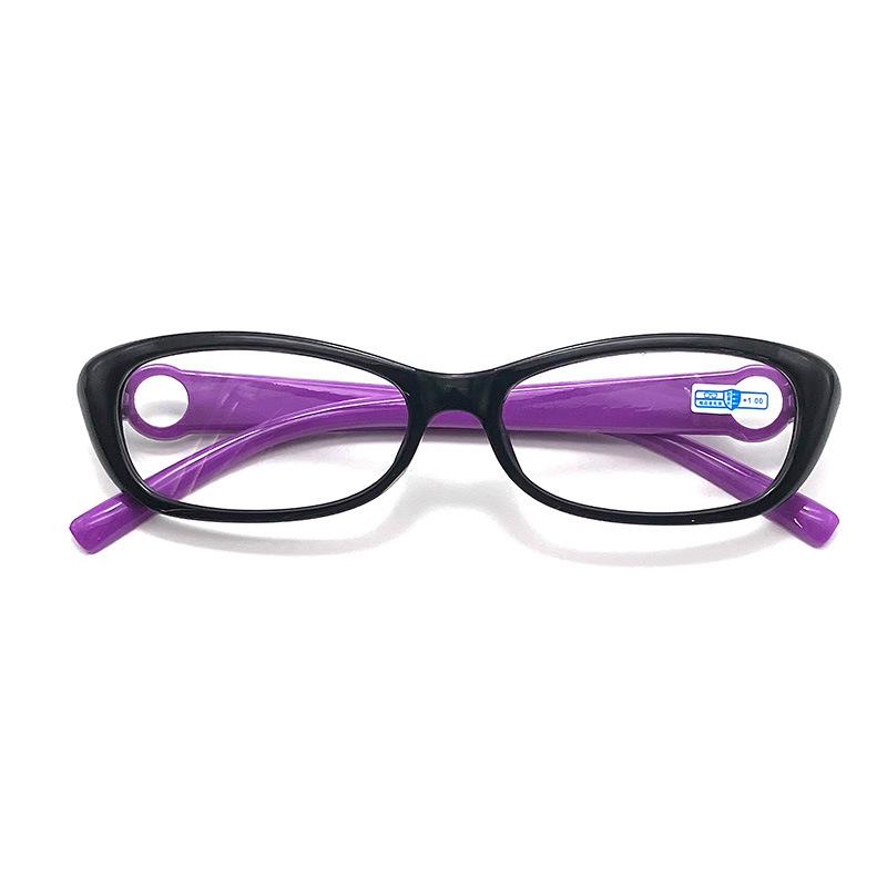 

Очки для чтения женские модные ультра легкие очки кошачий глаз с защитой от синего света +2.0 фиолетовый