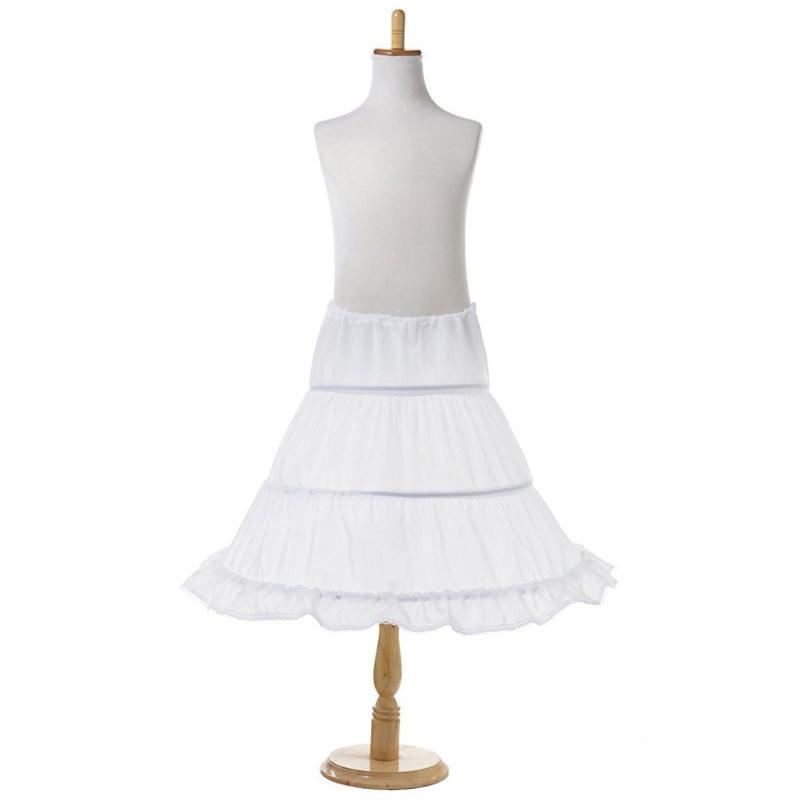 Flower Girl Kids Underskirt//Bridesmaid Crinoline//Communion Prom 3 Hoop Petticoat