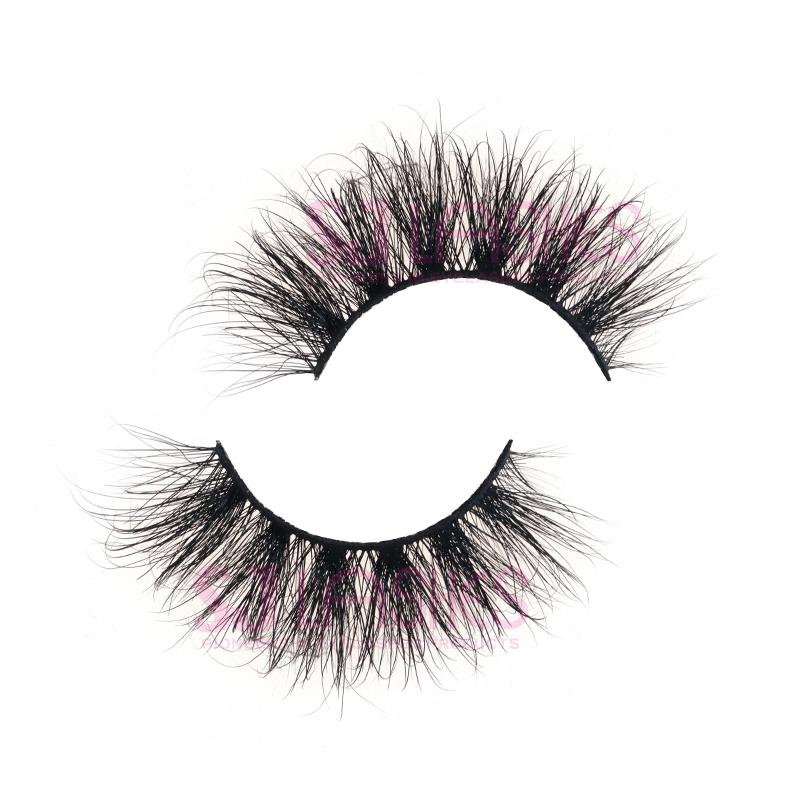 Natural 5D Mink Fur Strip Lashes-Cruelty-Free Private Label Eyelashes with Custom Logo & Packaging