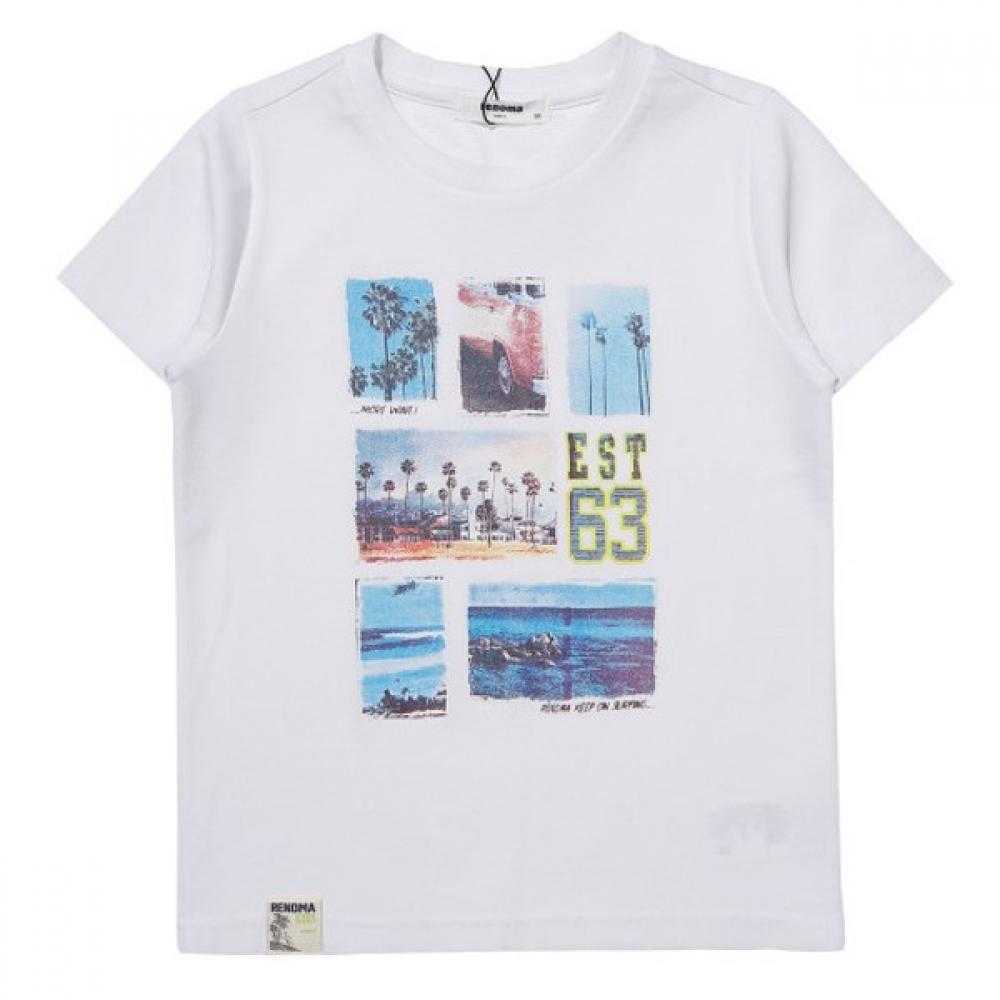 

[Renoma Kids] Футболка Renoma Kids Boys Warrior Print White/110