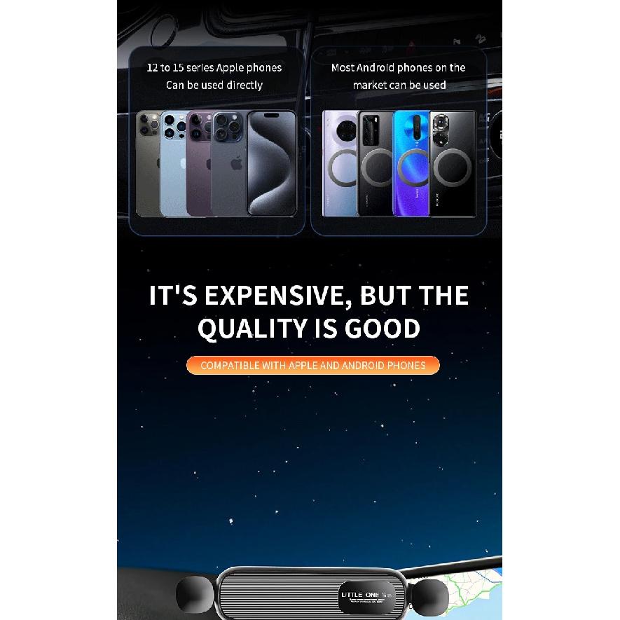 Car Phone Holder Screen for MG MG4 EV 2022-2024 Special Anti-Shake Mobile Phone Navigation Support Frame for Central Control Scr