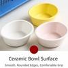 Wide Mouth Hanging Ceramic Parrot Bowl Prevents Spills with Stand Bird Feeding Bowl Detachable Parrot Water Feeder Hamster