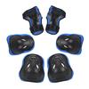 Child Roller Skating Protective Gear Set Adjustable Skating Knee Elbow Pad Hand Guard for 3-8 Boy Girl Skateboarding