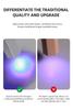 Mini timing display portable handheld mini nail lamp family quick-drying flashlight pen rechargeable nail dryer UV LED nail pen
