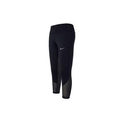 Nike Logo Print Design Slim Fit Workout Pants Women Bottoms Black BQ5949-010