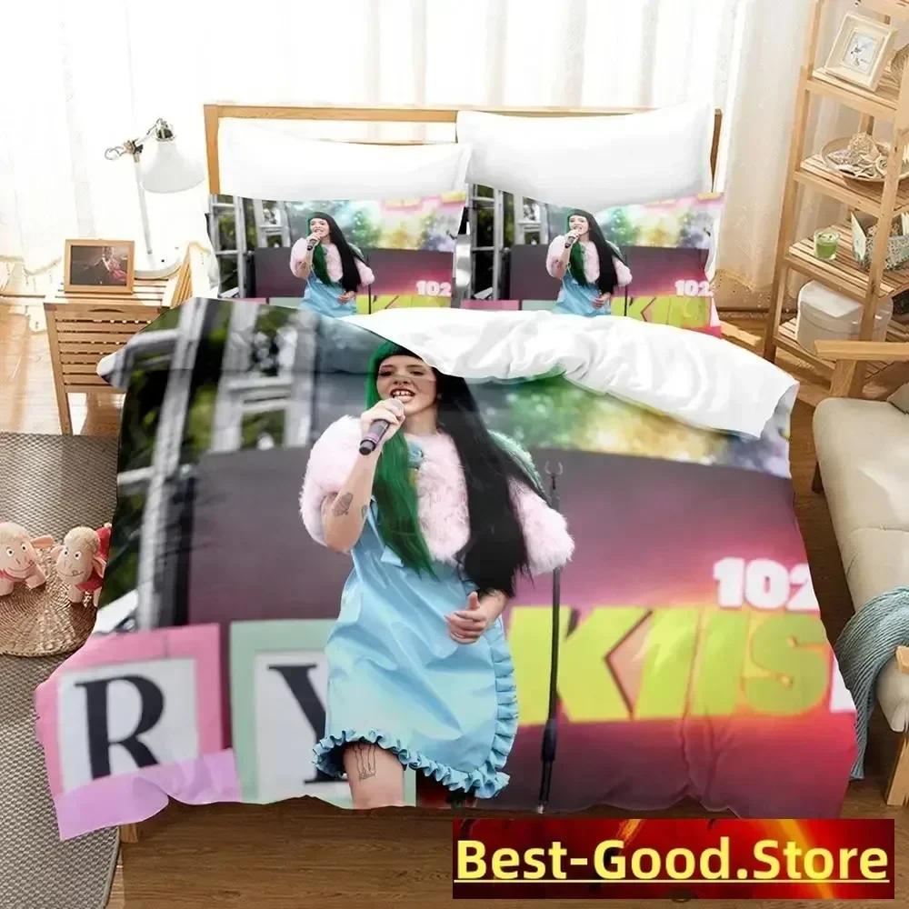 2023 Sexy Singer Melanie Martinez Bedding Set Duvet Cover Sheet Printed Pillowcase Bed Full Queen King Size Comforter Bedroom