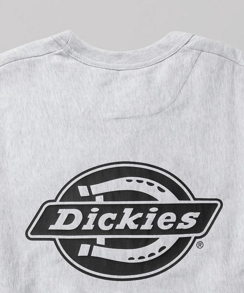 Dickies Bag Mono Logo Long Sleeve White Melange