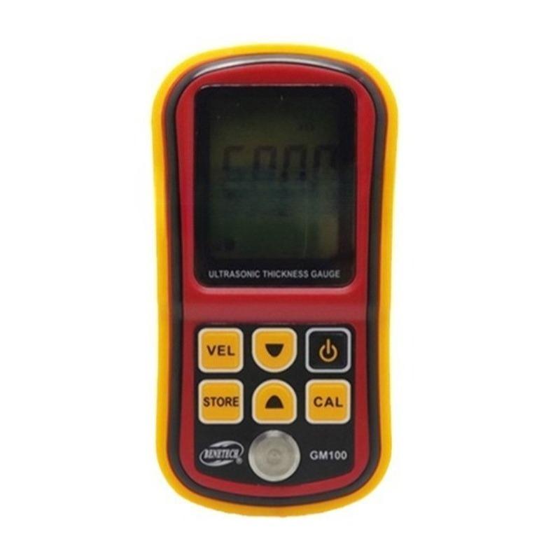 Ultrasonic Thickness Gauge Digital LCD Width Measuring Tools 1.2~220mm Glass Ceramics Metal Thickness Gauge Monitor for GM100