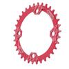FMFXTR Bike Narrow Wide Chainring Bicycle 104 BCD 34T Round Single Chainring for Mountain Bicycle Road BikeRed