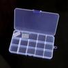 Transparent DIY Jewelry Organizer with Removable Storage Box and Loose Beads Compartment