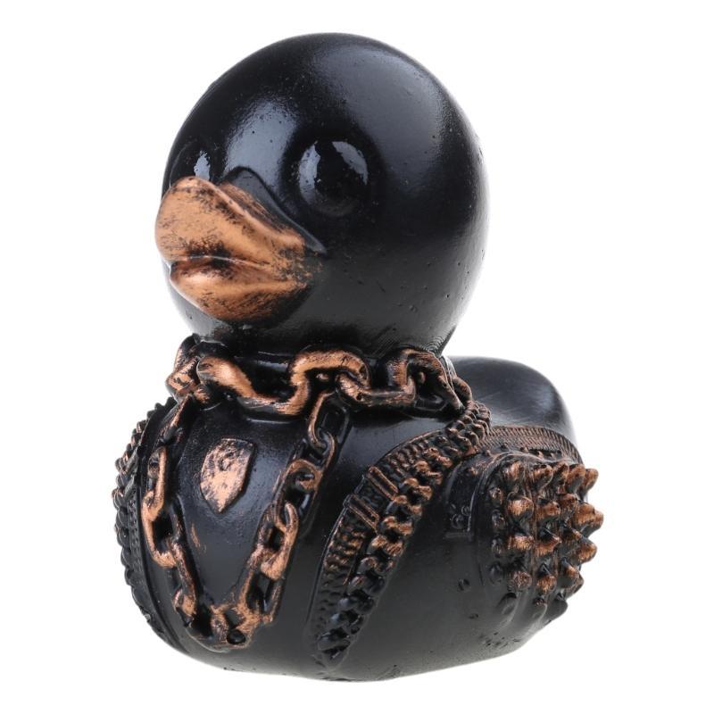 652F Duckieville Duck Figure Unique Duck Statue Duck Figure for Interior Display