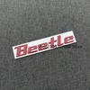 YKPSC1 Metal 3D Car Stickers Car Front Trunk Auto Body Word Letter Sticker Logo Emblem Badge Decal Sticker Accessories For VW Beetle