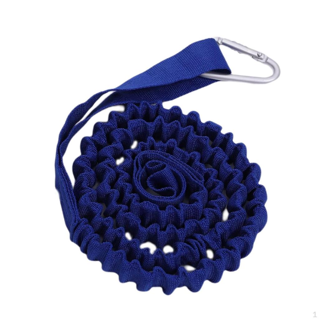 Regulowana, wytrzymała, elastyczna smycz Premium do deski surfingowej, uchwyt na wędkę, sznurek do wioseł