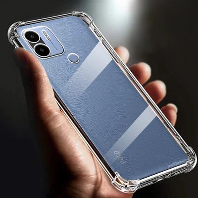 For Redmi A2+ A1+ Thickened Airbag Shockproof Clear Soft Tpu Phone Case For Xiaomi POCO C50 51 Case Transparent Back Cover Funda