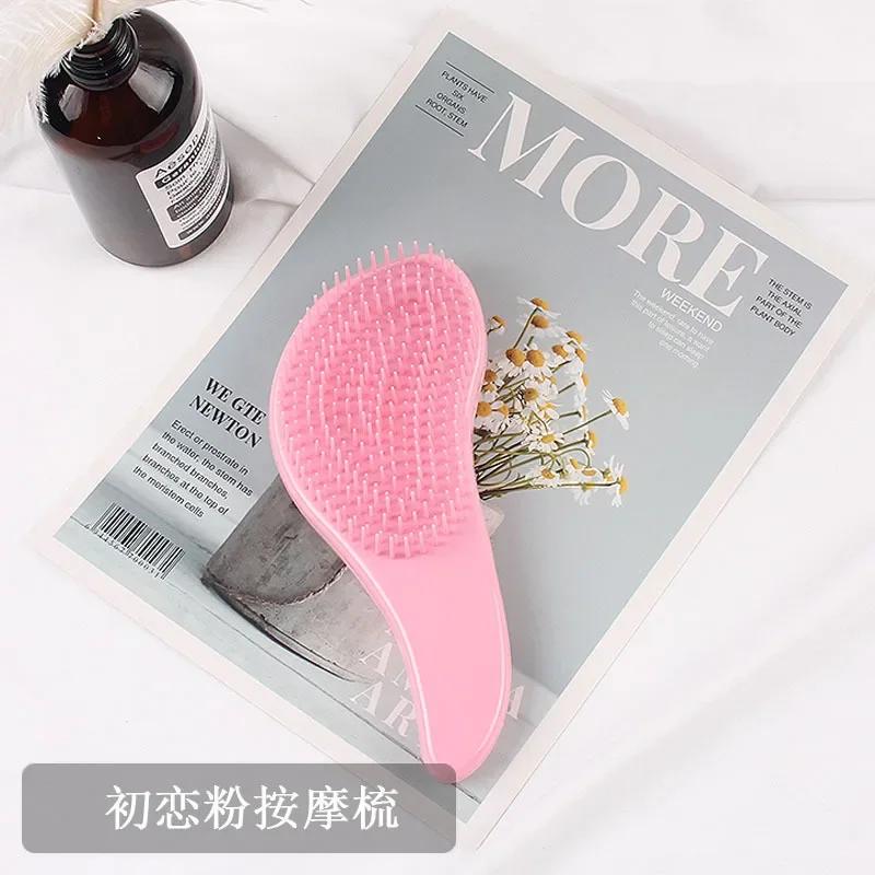 Detangling Comb Anti-static Massage Hair Brush Tangle Detangle Air Cushion Hair Brush Comb Salon Barber Hair Styling Tools