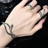 Snake-shaped Bracelet, Hot Girl Bone Ins, Cool Style, Light Luxury, Trendy Snake-shaped Bracelet