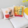 Nordic New Geometric Pillowcase Abstract Print Simple Bedside Sofa Car Cushion Pillowcase Does Not Include Pillow Core