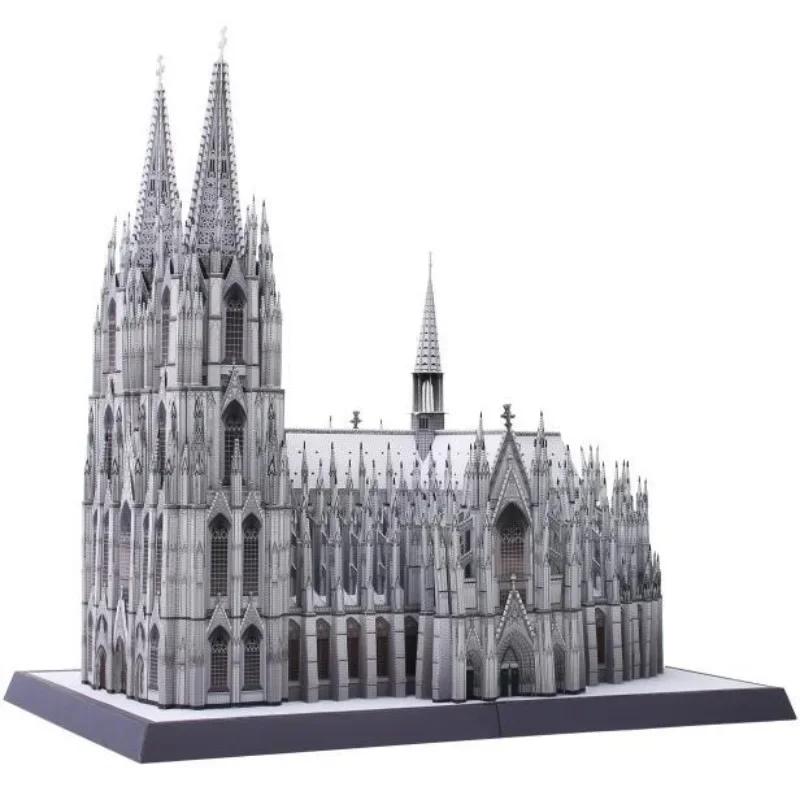 

Германия Кёльнский собор Модель из крафт-бумаги 3D Архитектурное здание Сделай сам Развивающие игрушки Ручная работа Пазл для взрослых Light Grey
