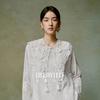Live In the Left Handmade Crochet Cotton Chinese-Style Shawl