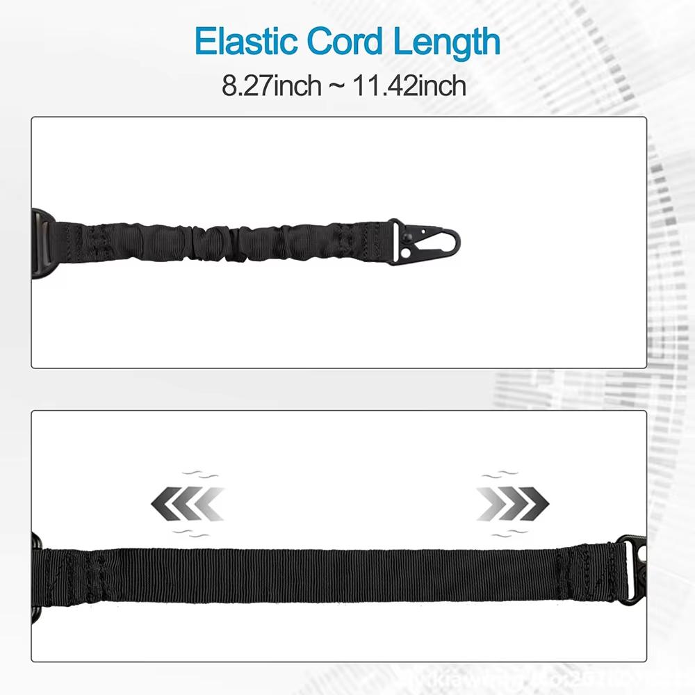 2 Points Extra Long  Sling Two Point Traditional Slings Standard Strap With Metal Hook QD Sling for Outdoor Sports