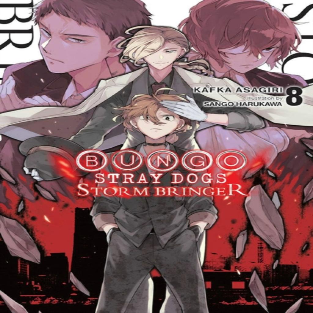 Bungo Stray Dogs Vol. 8 Light Novel by Sango Harukawa Paperback Book 9781975343309