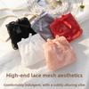 Women's New Summer Pure Lace Edge Mesh Breathable Comfortable Low Waist Pure Cotton Crotch Triangle Briefs