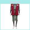 Kostium Cosplay Jiraiyi z Naruto Do Odgrywania Ról z Anime Z Poliestrowej Tkaniny Na Halloween