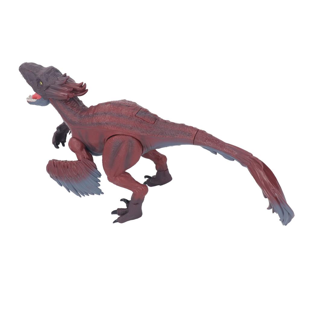 Realistic Dinosaur Toy Roar Effect Educational Plastic Pyroraptor Action Figure for Boys Kids Type