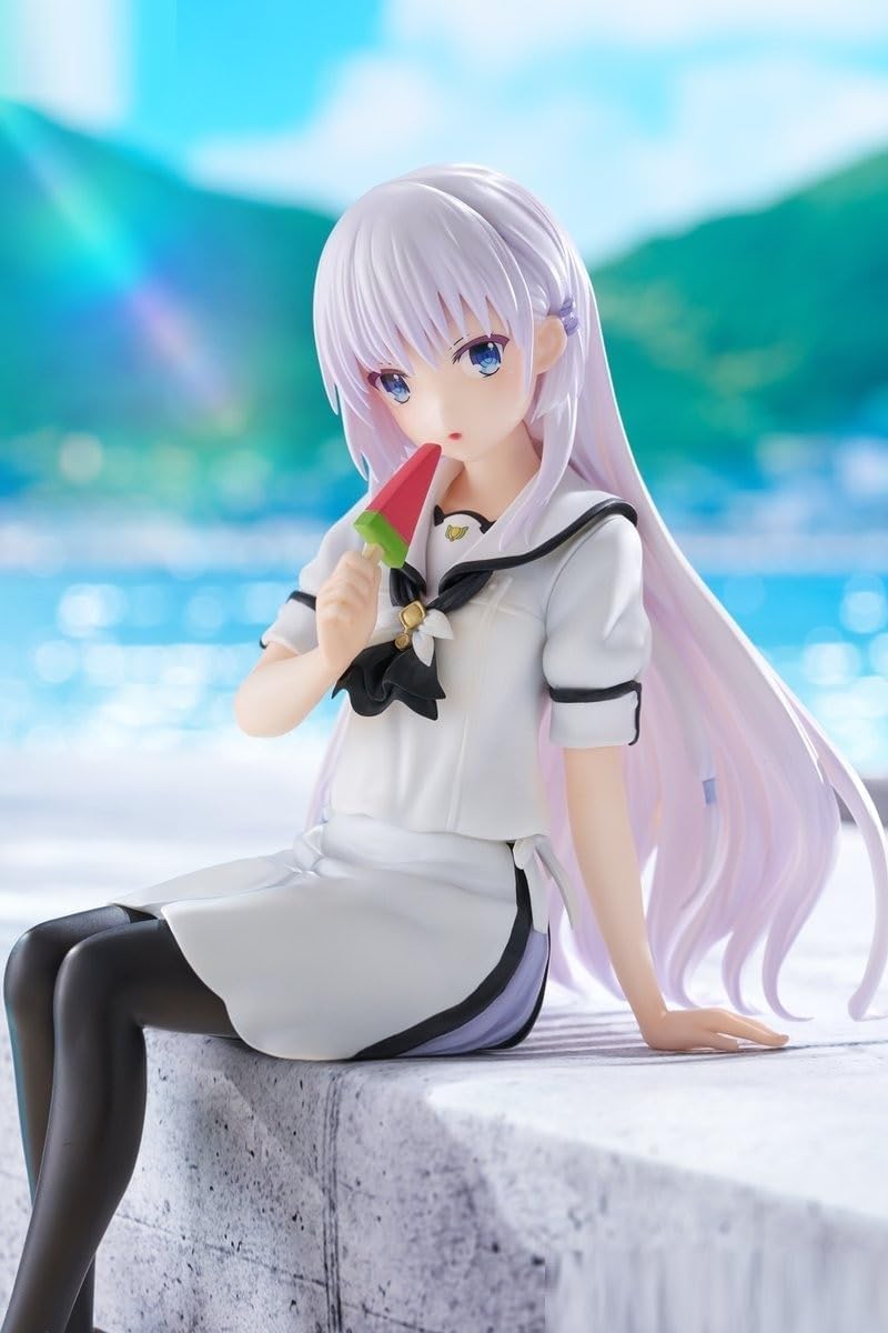 

Summer Pockets Shiroha Naruse Noodle Stopper Figure Official 15cm Approx. синий