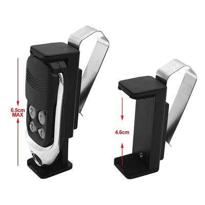 Retractable Garage Door Remote Holder Sun Visor Black/White Clip
