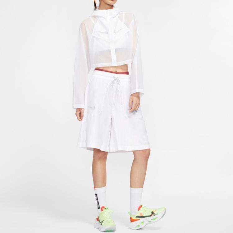 Nike Sportswear Woven Jacket Women Outerwear White CT0765-100