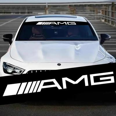 Car Windshield Sticker Is Suitable for Mercedes-Benz AMG W166W176x156x167x253c257c218c18c17c17 Glass Decal Decoration. BS3