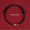 Koi Zodiac Year Red Rope Bracelet for Girls Woven with Hand Rope and Foot Chain As A Gift for Couples