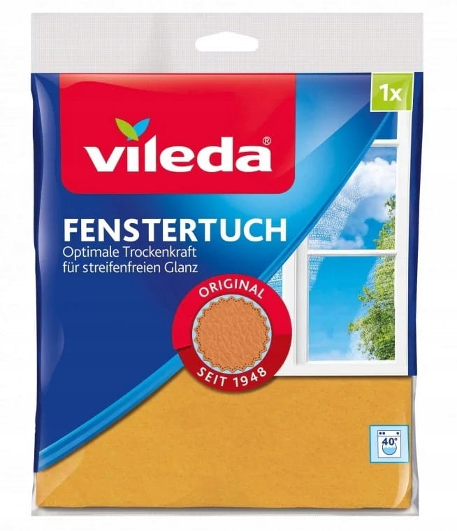 Vileda Window Cleaner Cloth for Cleaning Windows