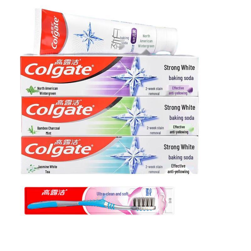 Colgate Baking Soda Toothpaste & Toothbrush Set